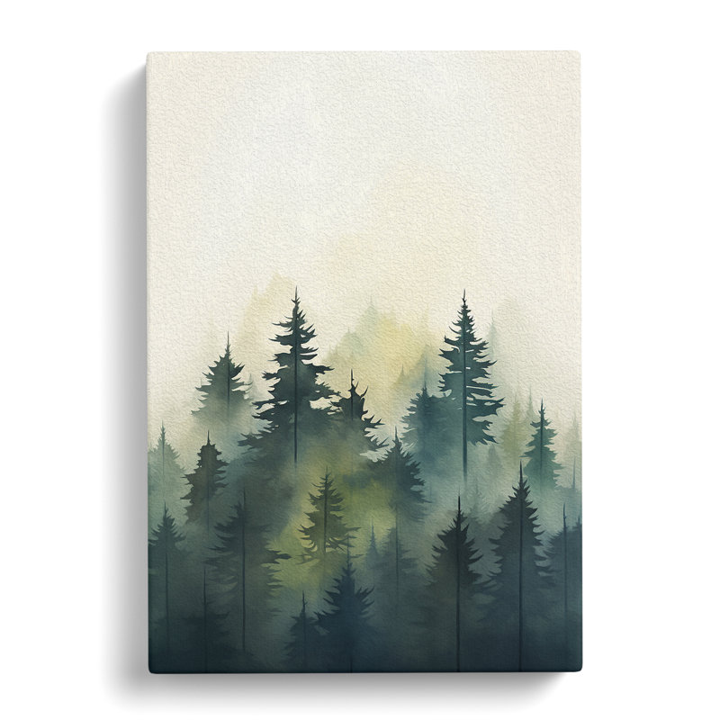 Forest Minimalism No.2 - Wrapped Canvas, 76cm H x 50cm W x 3cm D
