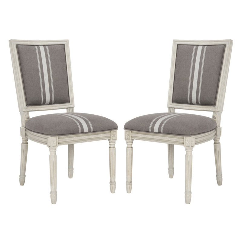 Chaise d'appoint Mcspadden, Gris, Beige