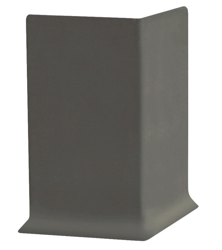 4 in. W x 2.25 in. L Wall Base in, Charcoal