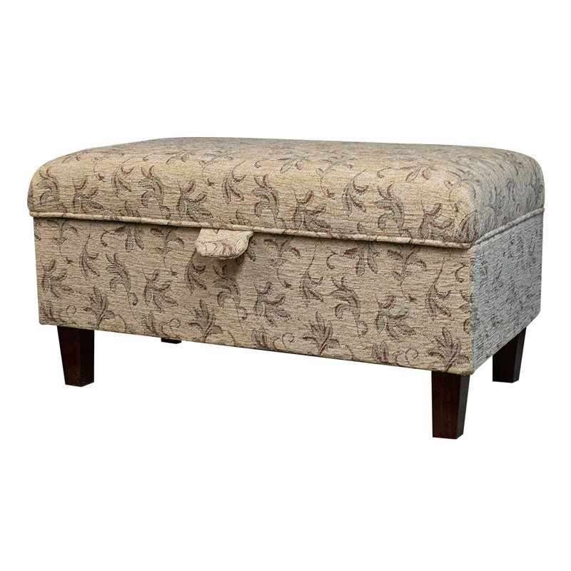 Upholstered Bench with Flip Top