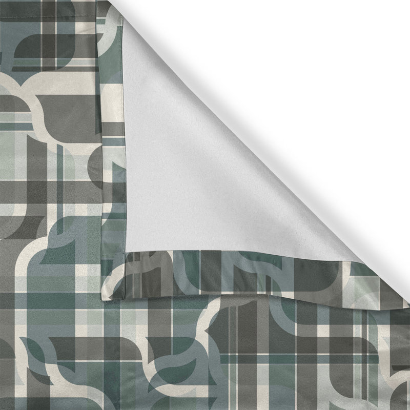 Semi Sheer Curtain Pair
