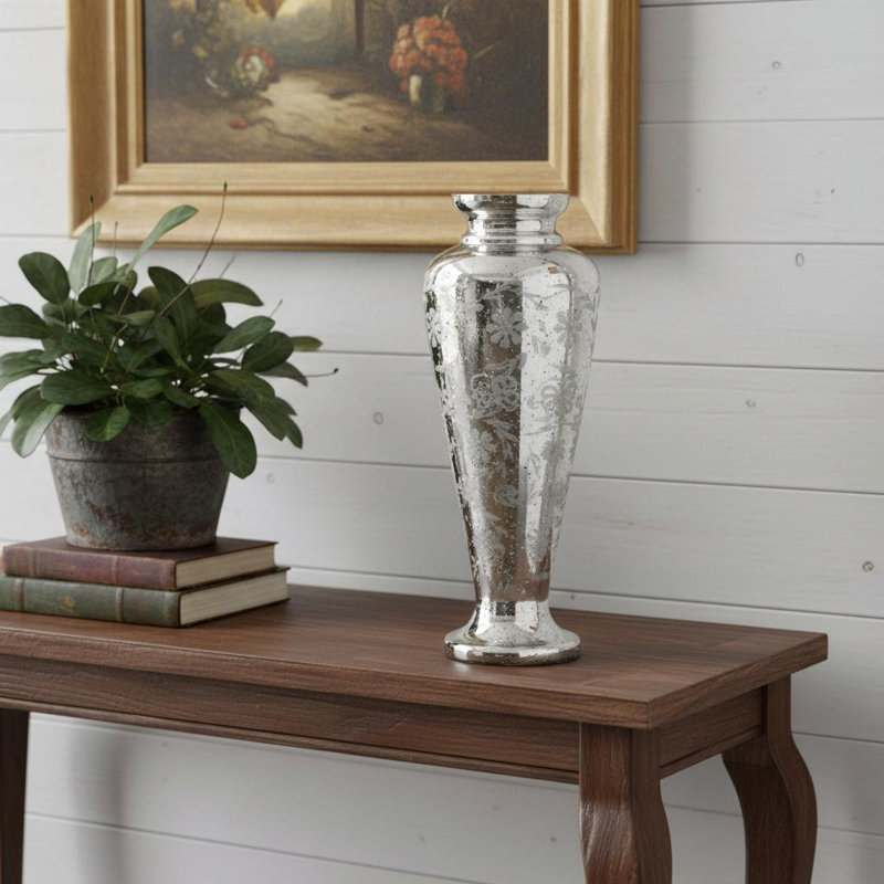 Vase de table en verre