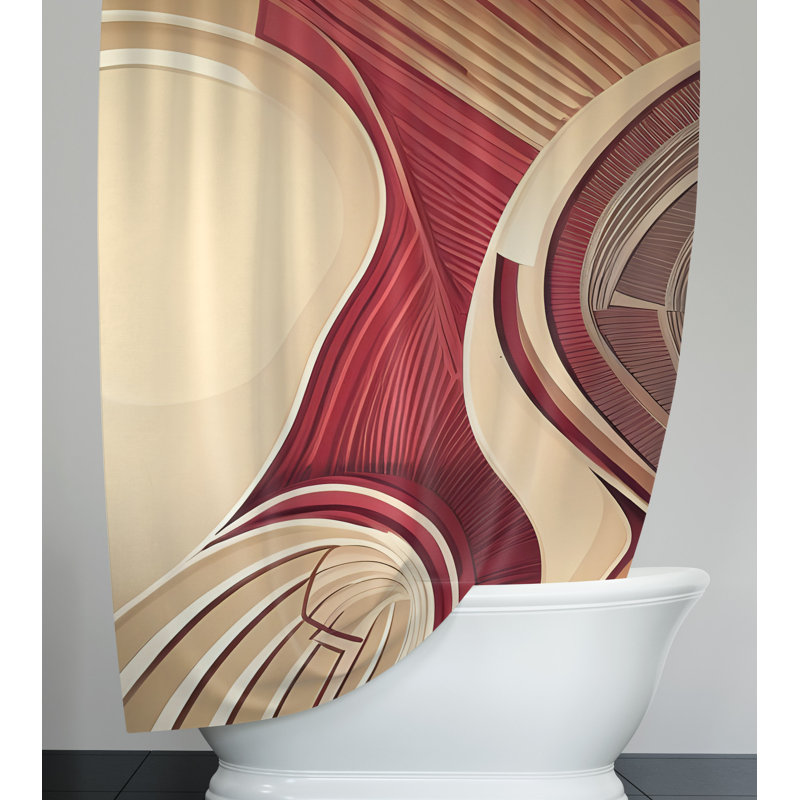 Rideau de douche Alizza, H 72 po x l 70 po