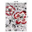 Tapis gris / rouge Rooshi-33381143