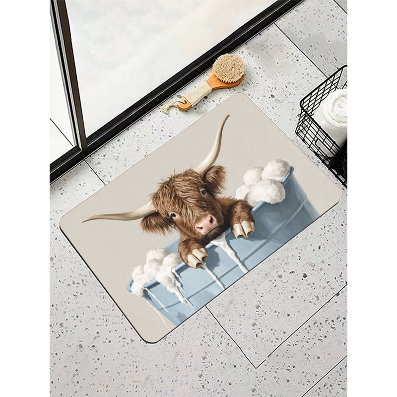 Tapis de bain Soft Fluffy Highland, 36 x 24