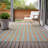 Loreen Washable Geometric Indoor / Outdoor Rug-1817319039
