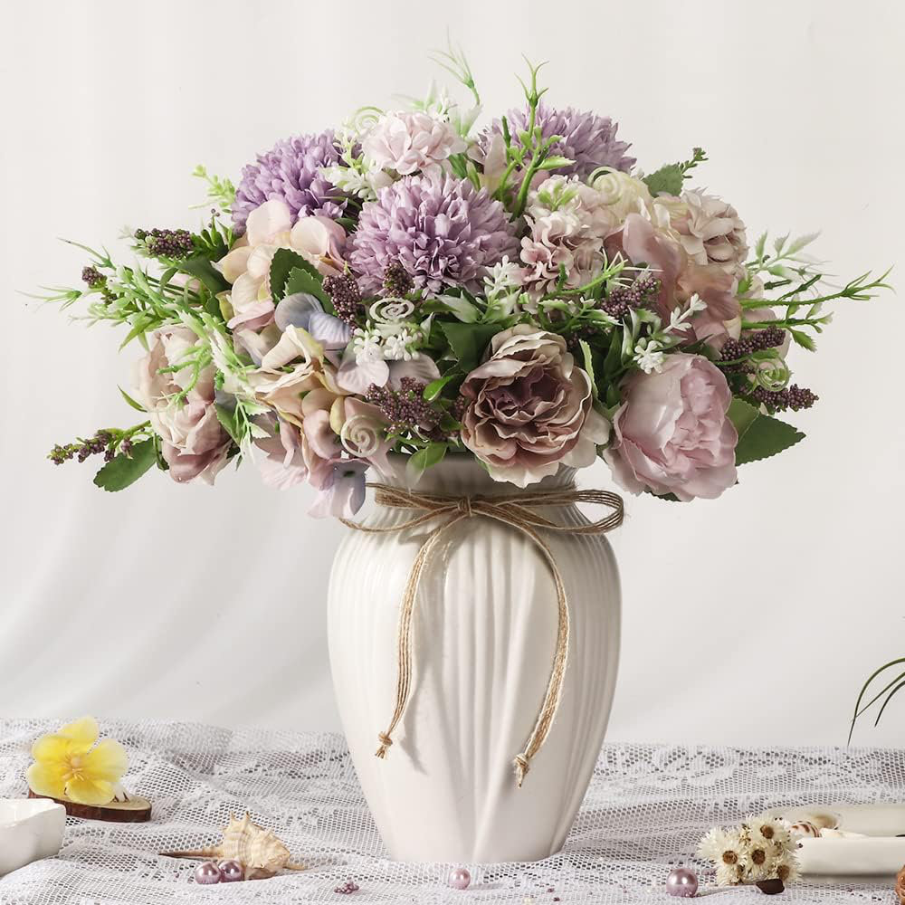 Primrue Peony Arrangement in Vase | Wayfair