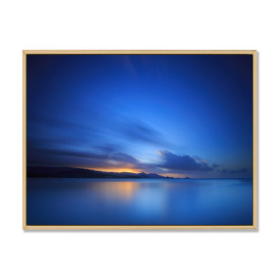 «Panoramic Cloud and Sky At Sunset IV», reproduction sur toile
