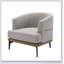 Fauteuil demi-tonneau moderne avec accoudoirs rembourrés-1237164116