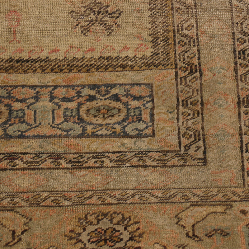 One-of-a-Kind 4'2" x 5'9" Hand Knotted Area Rug