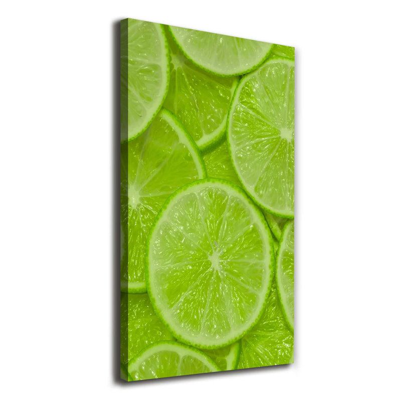 Ariette Limes - Wrapped Canvas Print