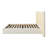 Capri Extended Headboard Cane Platform Bed
