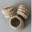 S/4 Fique Spiral Napkin Rings