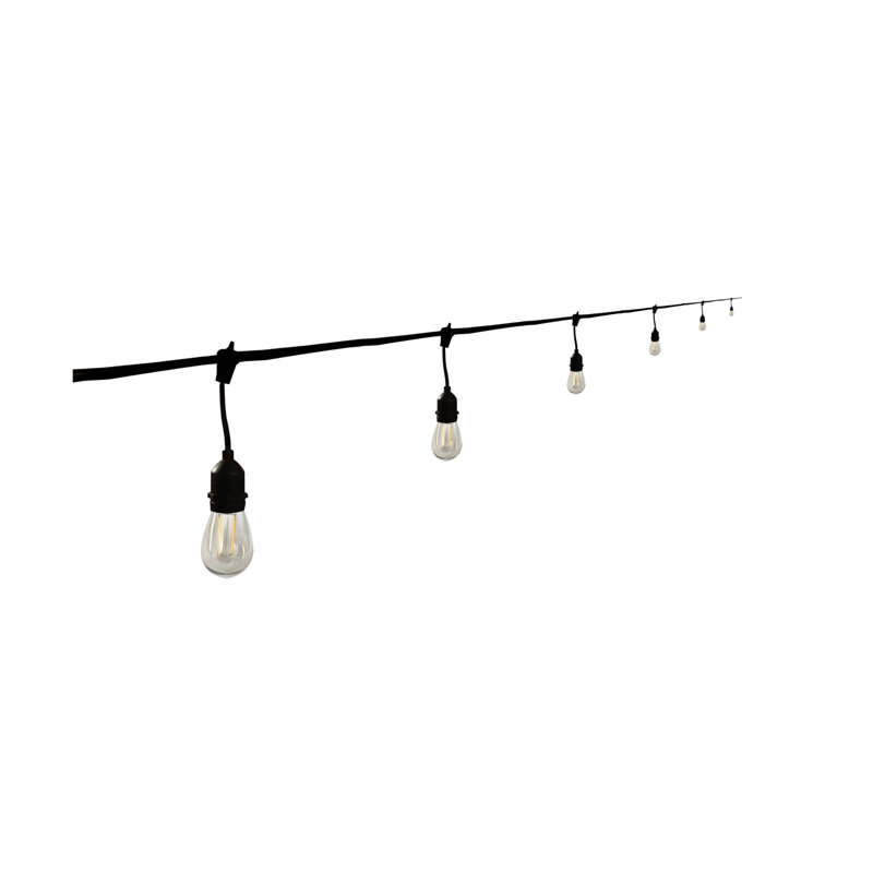 24 Ft. Indoor / Outdoor 12-Bulb Standard LED String Light