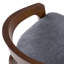 Tabouret de comptoir rembourré 27,36 po Piera-883441038