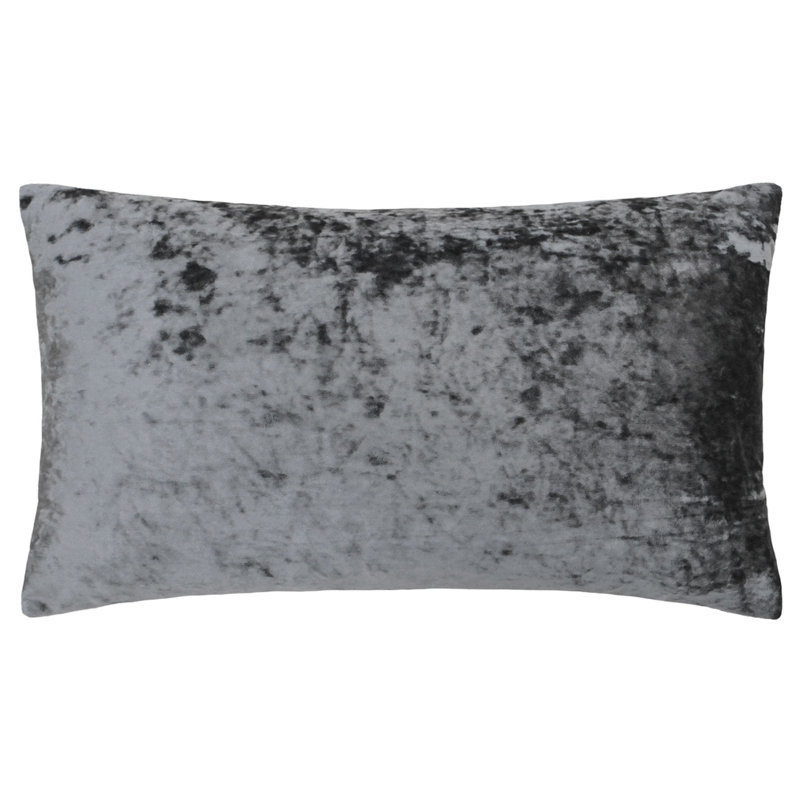 Verona Cushion, 55cm H x 55cm W x 10cm D, Square, Pewter