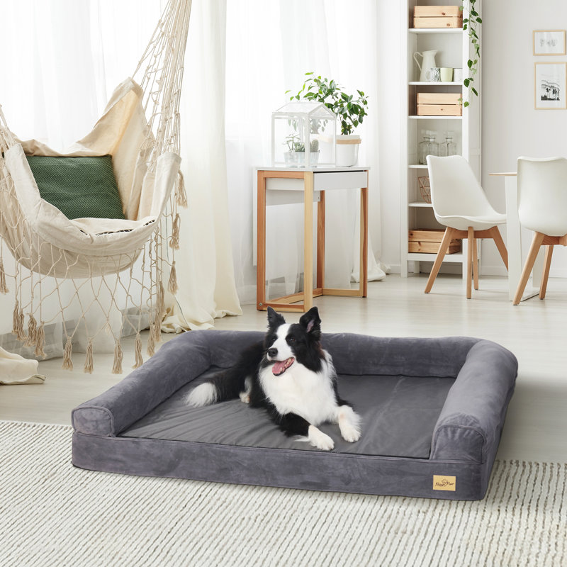 Hundebett Dog Beds Bolster Cushion,  20cm H x 120cm W x 90cm D