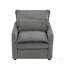 Fauteuil d'appoint moderne à une place avec coussin double couche et poches de rangement latérales pour le confort et l'organisation dans les petits espaces-104137227