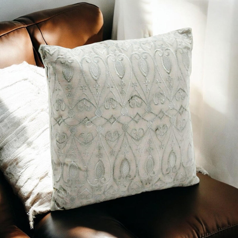 Krueger Cushion Stylish Decorative Throw Pillow – Elegant Sofa Accent for Living Room Décor & Modern Home Décor
