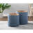 Alvena 15.5" Wide Round Storage Ottoman with Tray Tops-582064477
