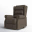 Fauteuil inclinable inclinable standard en tissu 28 po avec massage à 8 points, fauteuil inclinable à dossier réglable-1618755598