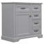 Meuble-lavabo 36 po avec lavabo, lavabo en céramique, 2 tiroirs basculants, charnières de porte à fermeture en douceur, gris clair-918557939