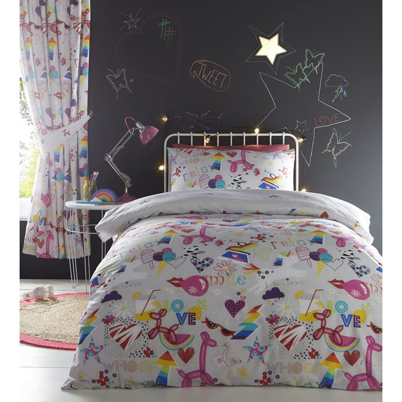 Perri Room Darkening Curtain Panel Pair