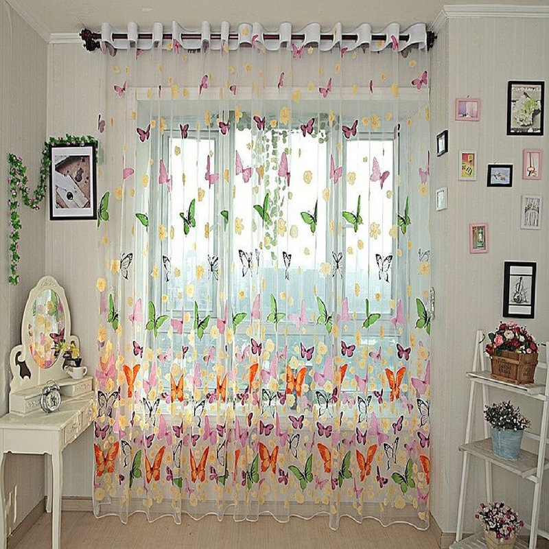 Emberto Sheer Curtain Single Panel