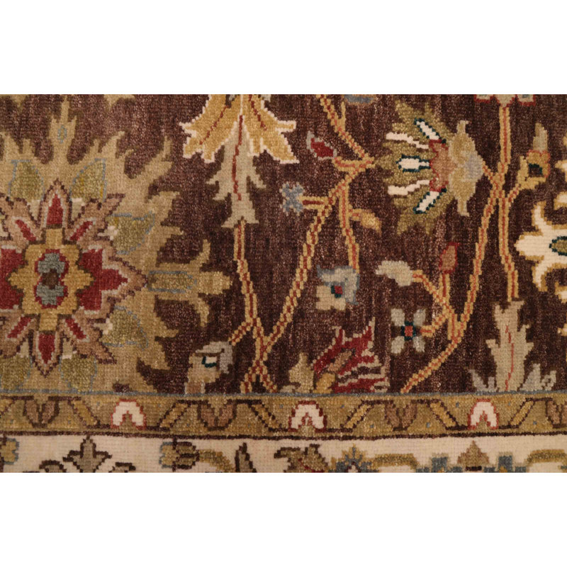 Tapis brun Jules Serapi 5 pi 10 po x 8 pi 11 po