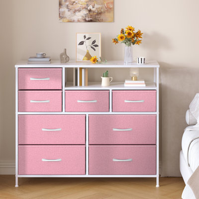 Metal 30cm W 8 - Drawer Chest of Drawers