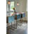 Hatfield Modern Velvet Upholstered Counter Chair with Chrome Frame – Available in Gold or Silver-1375548158