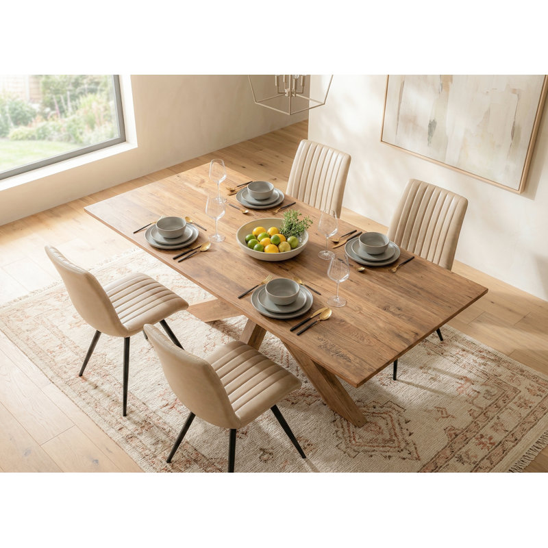 Stockholm 78" Dining Table in Weathered Acacia