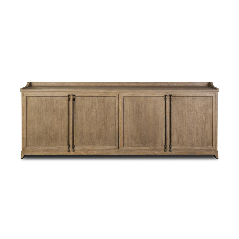 Adley Sideboard-Weathered Washed Oak Veneer