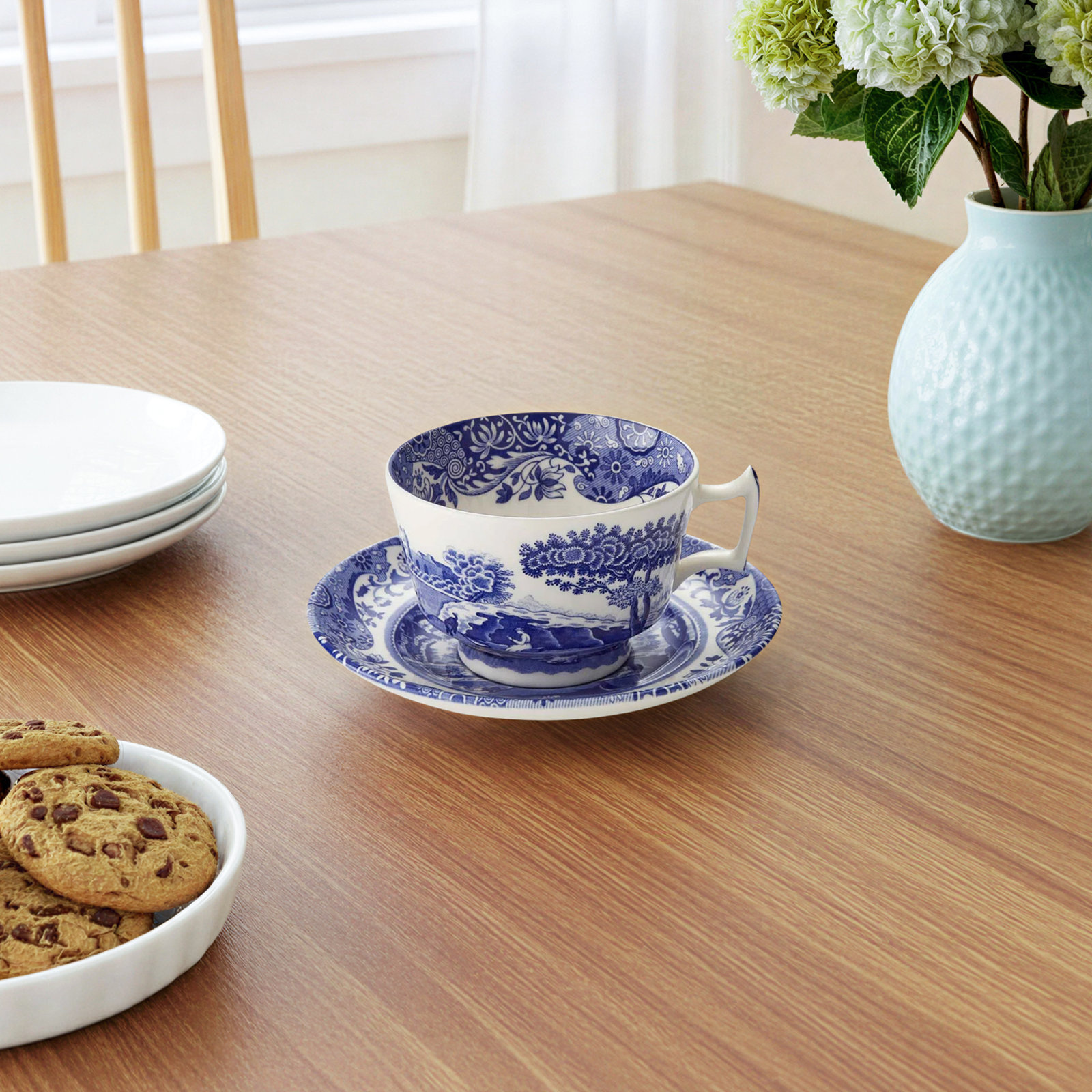 Blue Italian Teacup