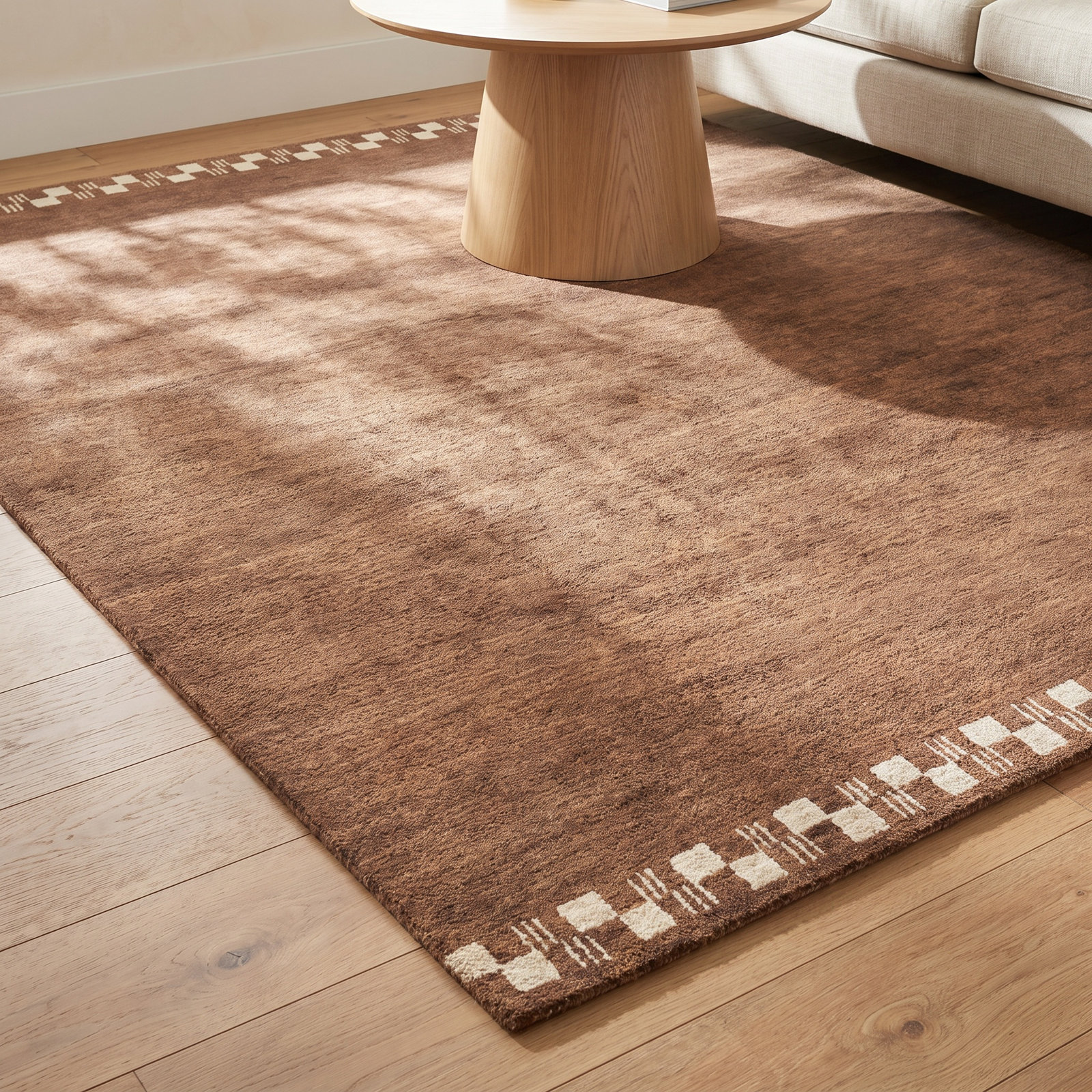 Hand-Tufted Oriental Rug, Rectangle 7'9" x 9'9"