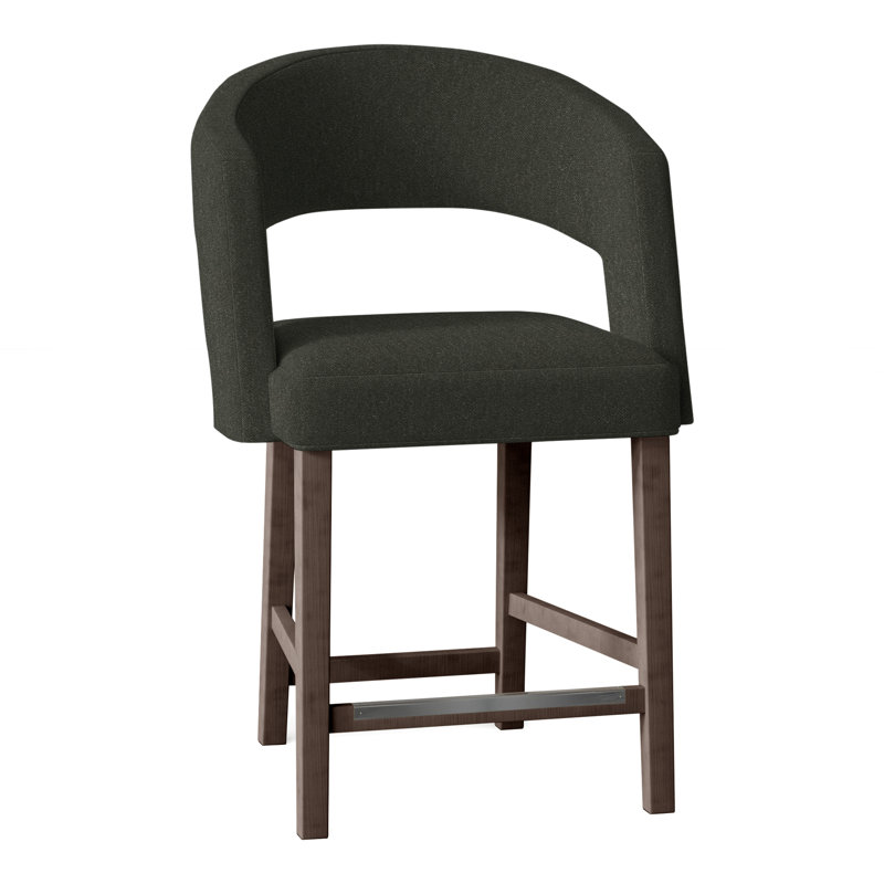 Tabouret de comptoir 26 po Bryant, Perigold Birchbox Naturel, Noisette