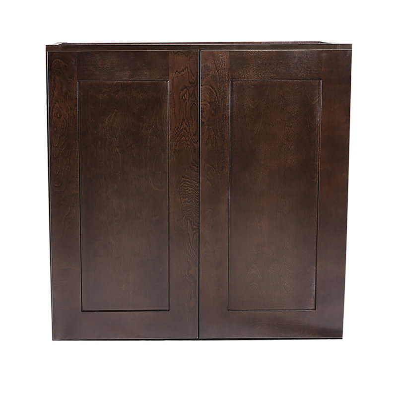 Armoire de cuisine style Shaker de Design House Brookings (prête à assembler), H 36 po x l 24 po, Espresso