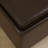 Staudt Faux Leather Ottoman