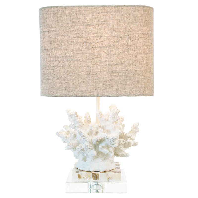 Lampe de table corail 17 po Wayfarer