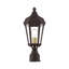 Tête de lanterne câblée à 1 lumière H 17,75 po Anguel-22375511