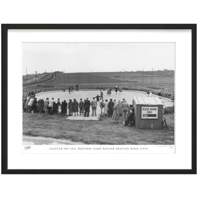 Caister-on-Sea, Holiday Camp Roller Skating Rink C1955 by Francis Frith - Single Picture Frame Print