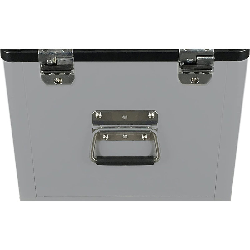 Gray Electric Portable Convertible Refrigerator Freezer