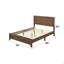 Lit à panneaux simple en tissu 1pc-672096033-672096035