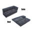 Canapé modulaire en chenille-150182003