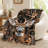 1pc Realistic Deer Head Blanket, Camouflage Forest Wildlife Print Flannel Throw, Super Soft Cozy Lightweight Warm Blanket for Sofa Couch Bed Living Room Dorm Office Travel, Home Decor All‑Season Gift-135863999
