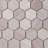 Textured Honeycomb Hexagon Wooden Marble Mosaic Tile-61195743