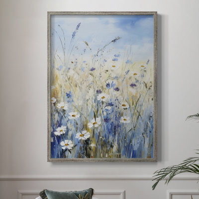 «FLORAL Series», reproduction encadrée en bois massif