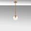 Luminaire suspendu sphère 1 lumière Madiun-300752678