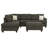 Burkhalter Upholstered L-Shaped Sectional Reversible-592223285