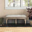 Celeste Mirrored 42.25"W Bench-591162329